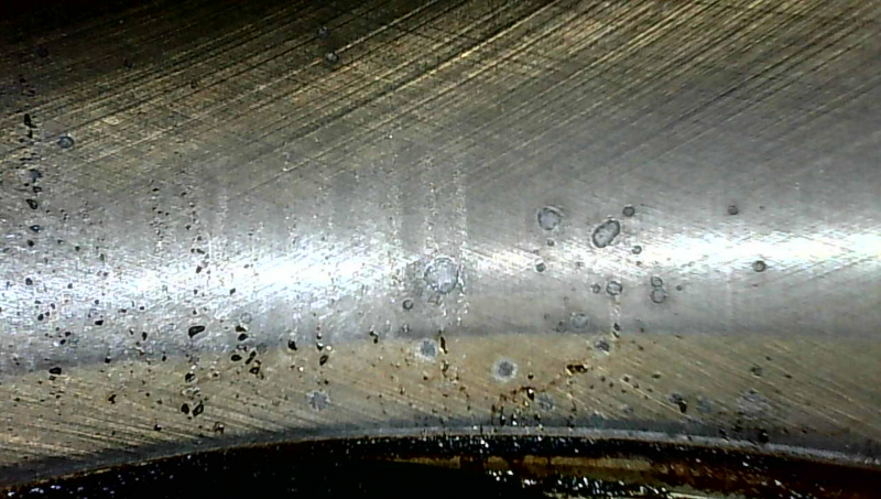 Nissan Rogue 14-15 2.5 QR25DE 136k engine, contact with water, started, 12-12-12-20 corrosion in cylinders