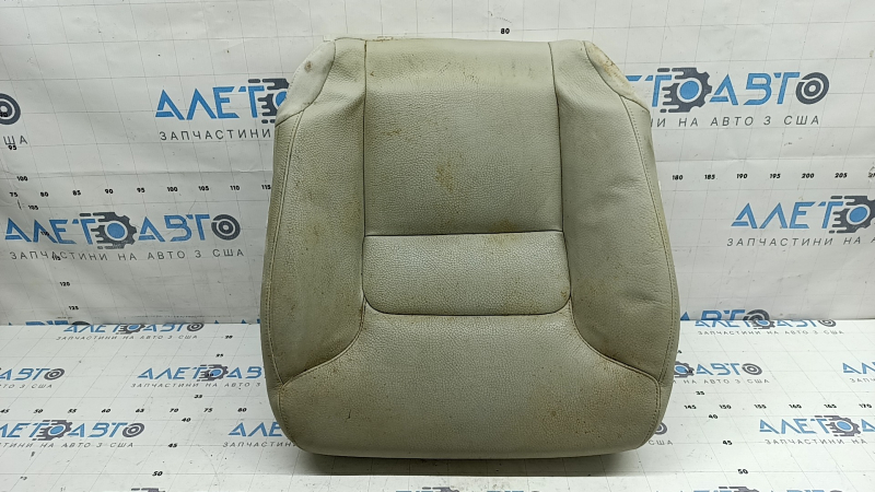 Volvo XC90 16-17 passenger seat cushion upholstery, grey leather, heated, dry cleanable