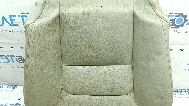 Volvo XC90 16-17 passenger seat cushion upholstery, grey leather, heated, dry cleanable