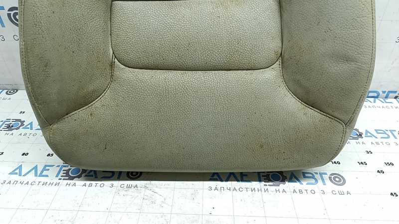 Volvo XC90 16-17 passenger seat cushion upholstery, grey leather, heated, dry cleanable