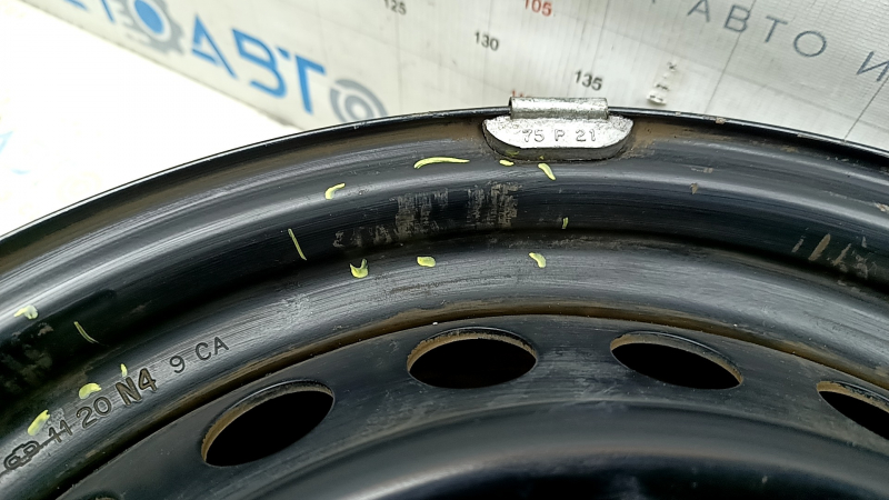 Iron disk R16x6.5J 5*114.3 Toyota Camry v70 18-24 scratches