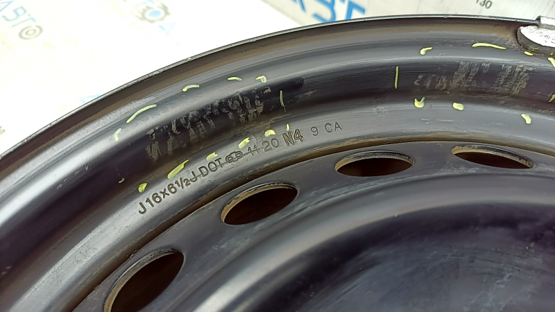 Iron disk R16x6.5J 5*114.3 Toyota Camry v70 18-24 scratches