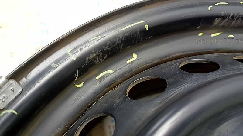 Iron disk R16x6.5J 5*114.3 Toyota Camry v70 18-24 scratches