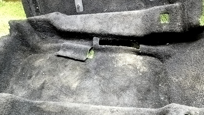 Floor covering for Kia Niro 17-22 HEV, PHEV, black, without platform, for dry cleaning