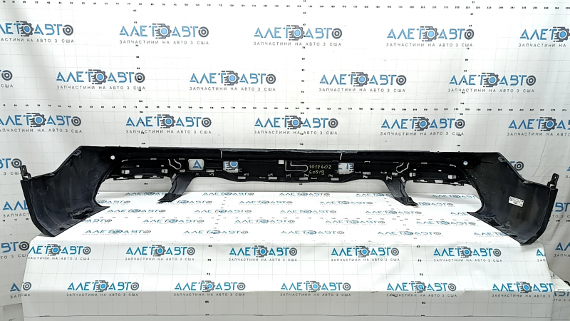 Bare rear bumper BMW X5 G05 19-23 structure for parking sensors, filed down, scratches, dents