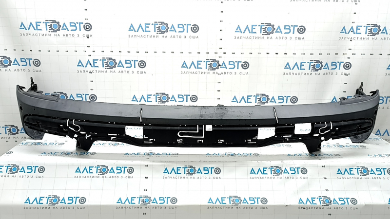 Bare rear bumper BMW X5 G05 19-23 structure for parking sensors, filed down, scratches, dents