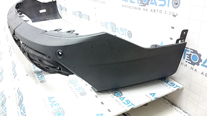 Bare rear bumper BMW X5 G05 19-23 structure for parking sensors, filed down, scratches, dents