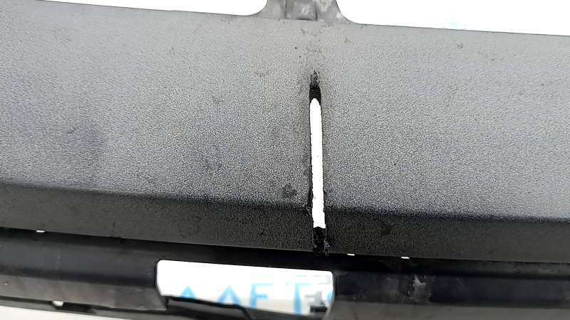 Bare rear bumper BMW X5 G05 19-23 structure for parking sensors, filed down, scratches, dents
