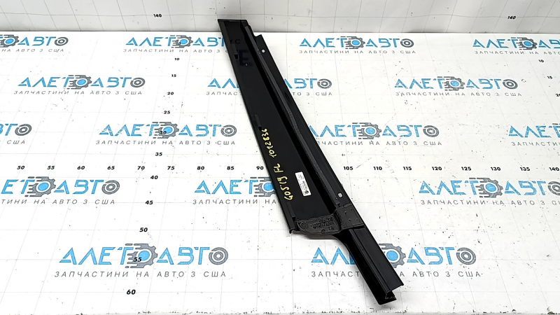 Door trim, side, front, left, BMW X5 G05 19-26, black gloss, scratches