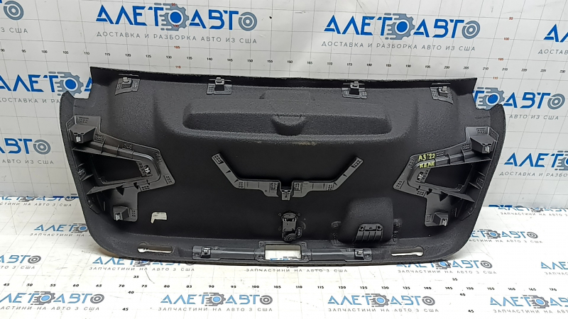 Audi A3 22-26 trunk lid trim with emergency opening handle, scratches on the handle