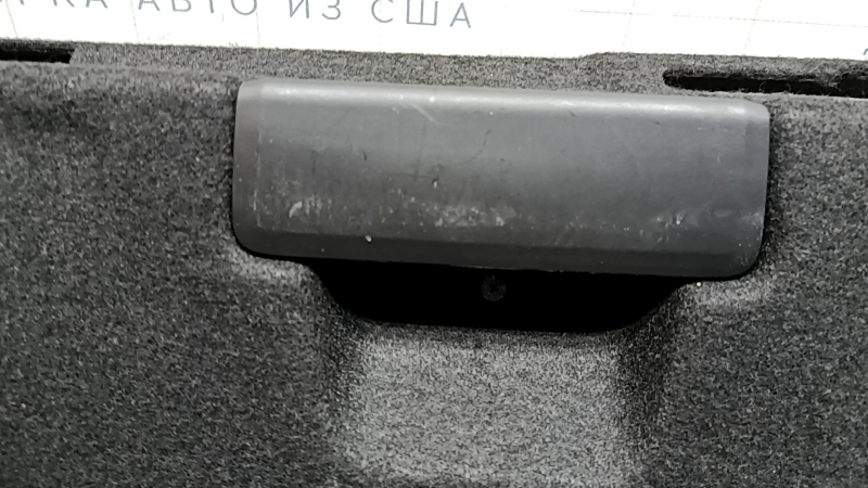 Audi A3 22-26 trunk lid trim with emergency opening handle, scratches on the handle