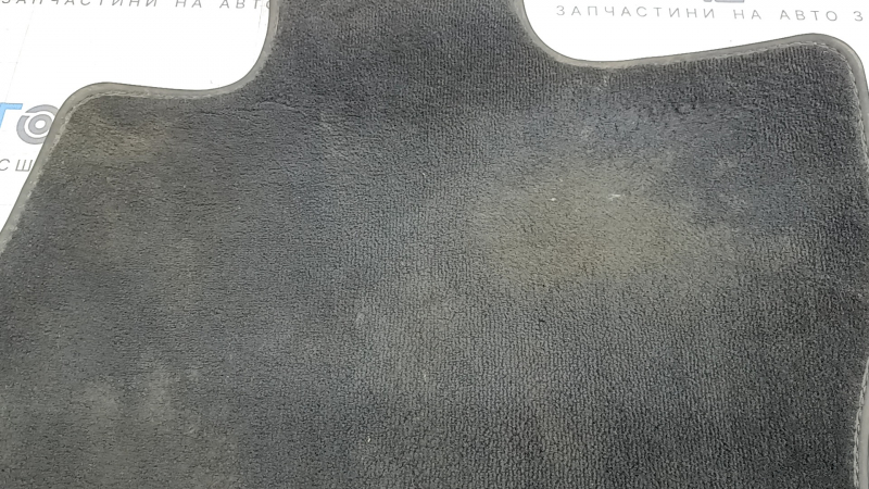 Set of front floor mats, fabric, Audi A3 22-26, black, dry cleanable