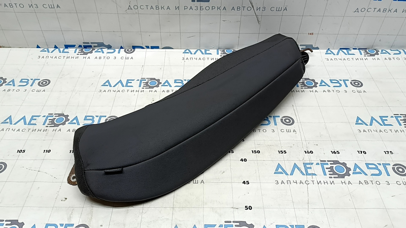 Airbag for the rear left seat of the Audi A3 22-26 with side bolster, black leather, rust, rusty squib