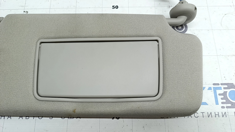 Right visor Honda Accord 18-22 gray PLATINUM GRAY, without hook, dry cleanable