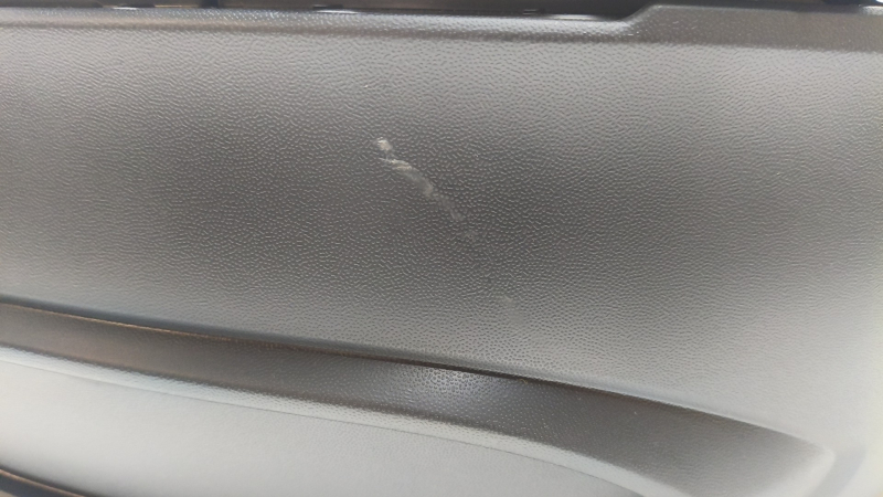Bare rear bumper, lower part of VW Tiguan 22-24, structure without parking sensors, abrasive