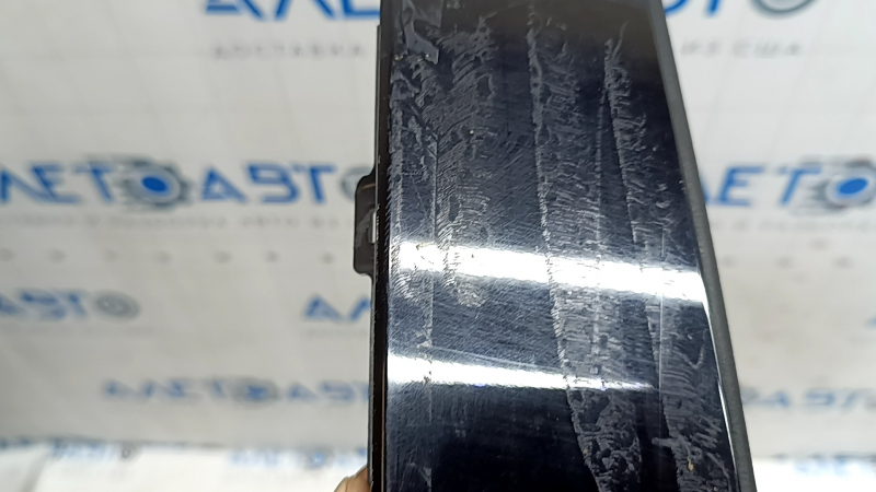 Door trim, rear right, front side, Audi A3 22-26, black, scratches, glued