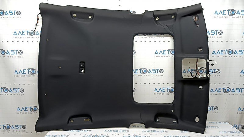 Honda Accord 23-26 headliner under sunroof, black, creases, broken connector mount