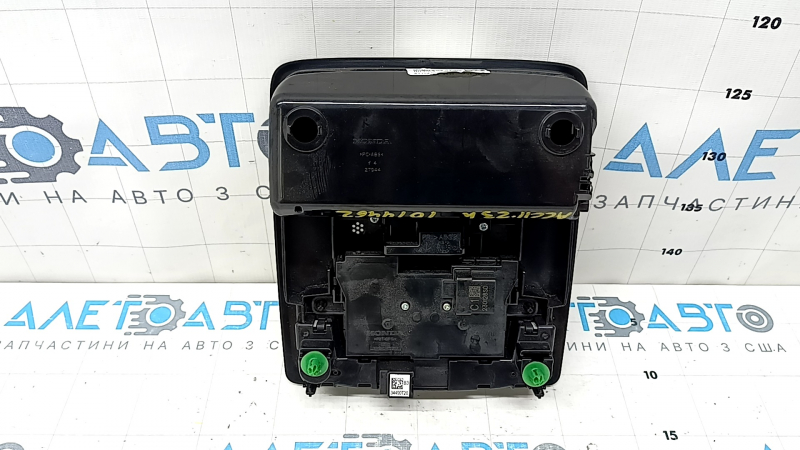 Front light for Honda Accord 23-26 under sunroof, black, with SOS button, missing SOS button cover, scratch