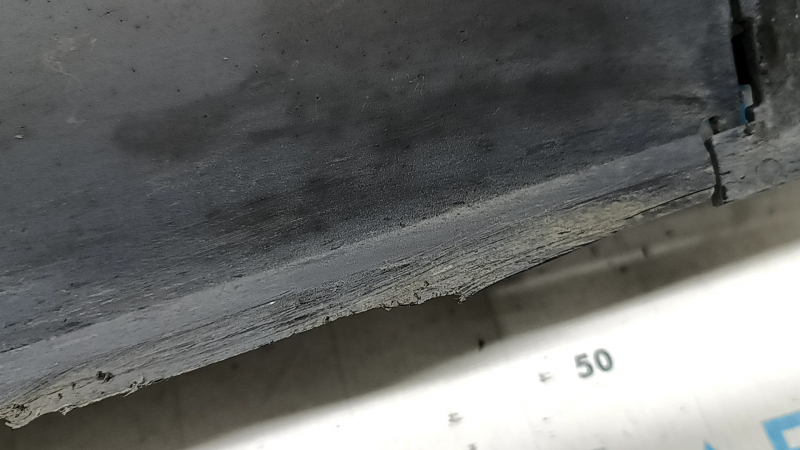 Right threshold Honda Accord 23-26 with seal, structure, scratches, broken fasteners