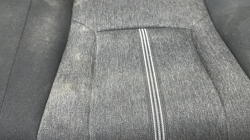 Rear seat cushion for Honda Accord 23-26, black fabric, dry cleanable