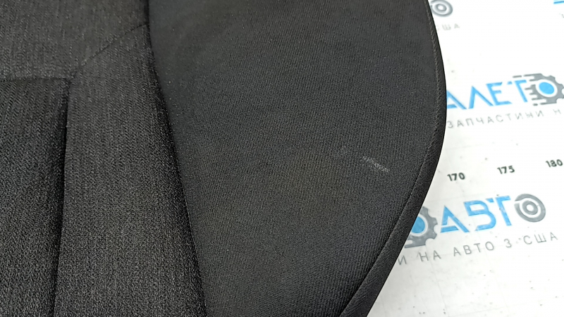Rear seat cushion for Honda Accord 23-26, black fabric, dry cleanable