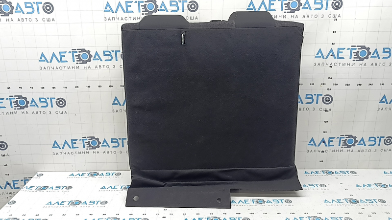 Right rear seat backrest Honda Accord 23-26, black fabric, with white stitching, with armrest, dry-cleanable, dented