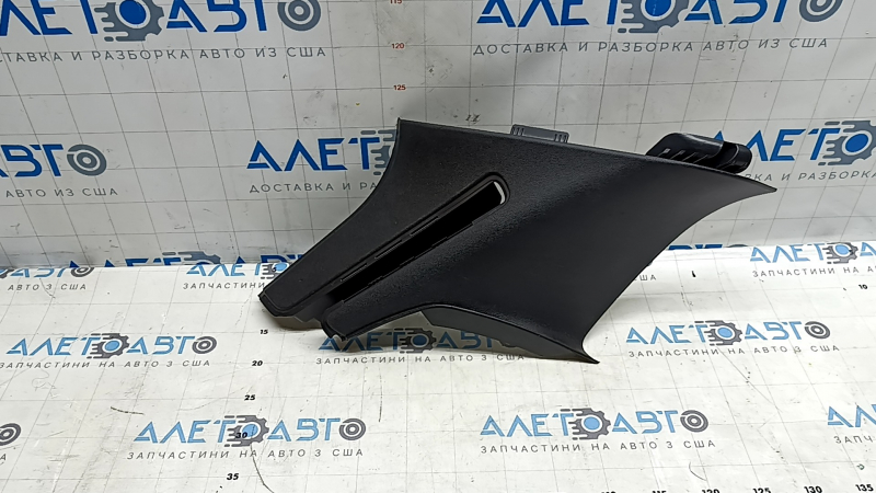 Rear pillar trim behind the left window Volvo XC60 18-26 black, scratches