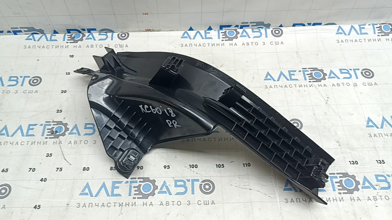 Rear right door sill trim Volvo XC60 18-26 black, scratches