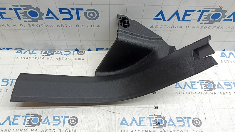 Rear left door sill trim Volvo XC60 18-26 black, butt