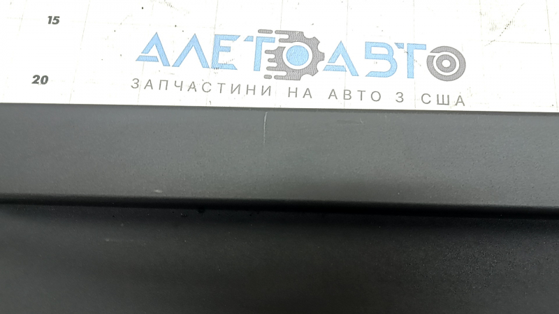 Volvo XC60 18-26 trunk curtain, black, scratches, bent part