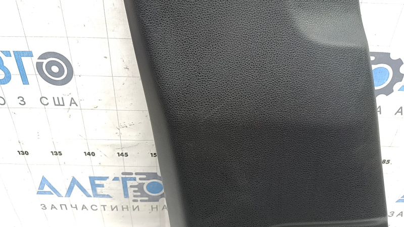 Lower left center pillar trim Toyota Highlander 20-26 black, scratches
