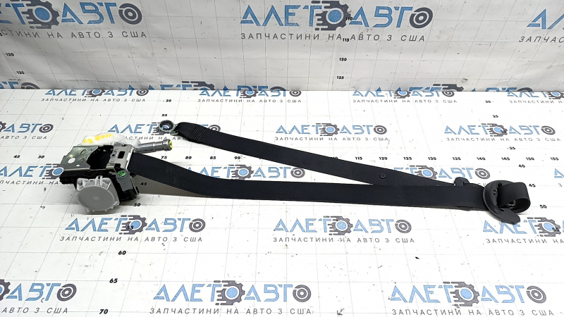 Passenger seat belt with squib for Toyota Highlander 20-26, black, blown