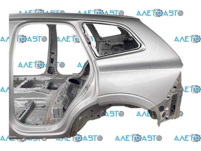 Quarter wing rear left Volvo XC60 18-24 on the body, silver
