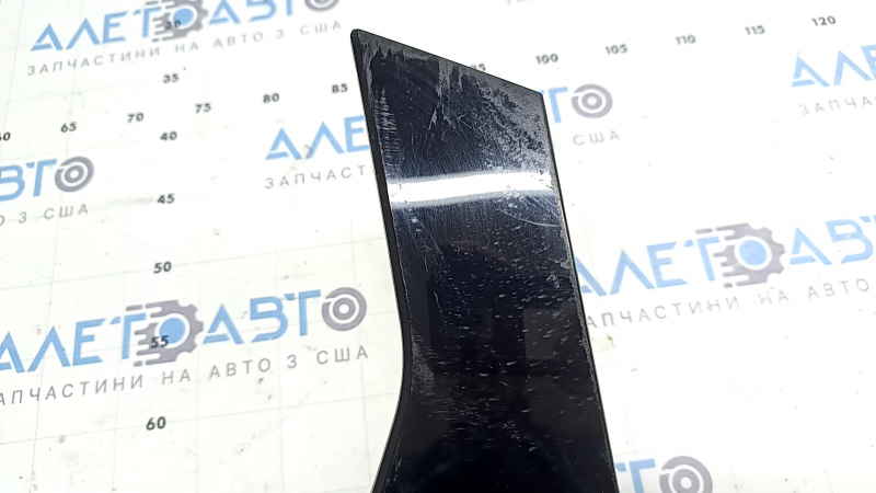 Rear left side door trim Nissan Murano 25-26, gloss black, broken fastener, glued on