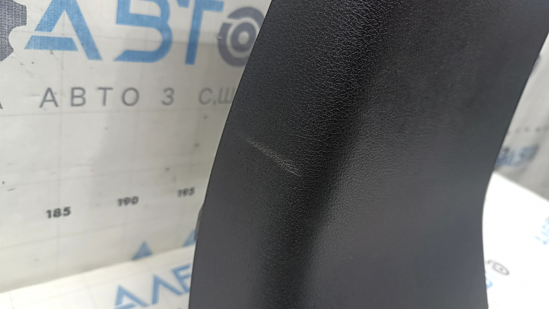 Rear center console trim Nissan Murano 25-26 Platinum, black, scratches