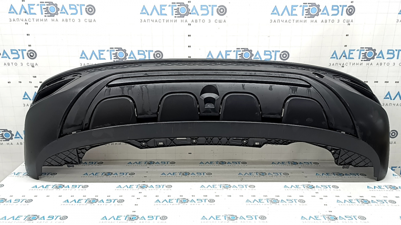 Bare rear bumper, lower part, VW Taos 22-25, without parking sensors, structure, scratches