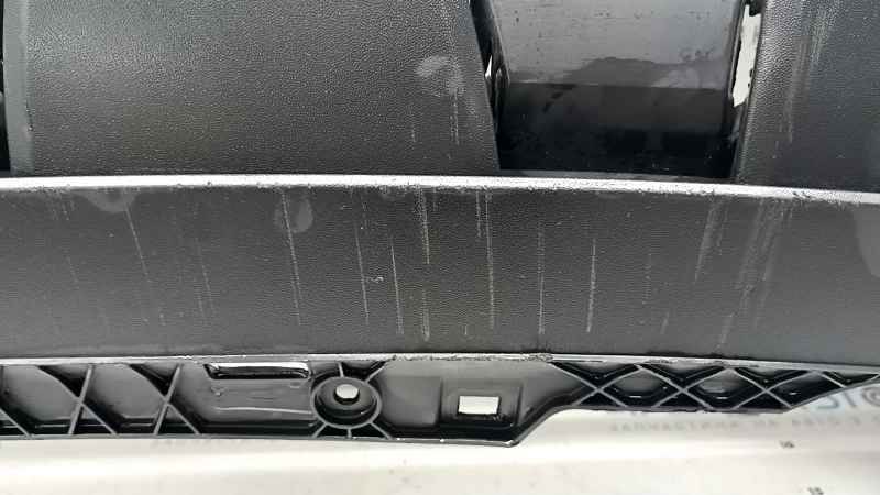 Bare rear bumper, lower part, VW Taos 22-25, without parking sensors, structure, scratches
