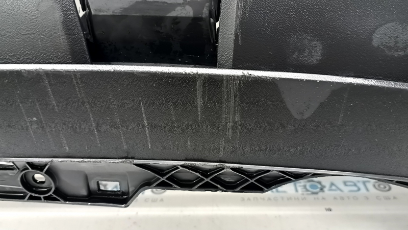 Bare rear bumper, lower part, VW Taos 22-25, without parking sensors, structure, scratches