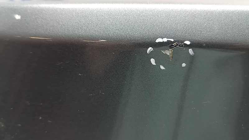 Trunk lid Mercedes C-class W205 16-21 aluminum, graphite 992, dent, scratches