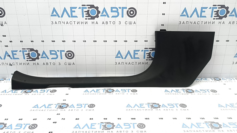 Front left inner door sill trim Mercedes C-class W205 16-21 black, scratches, abrasions
