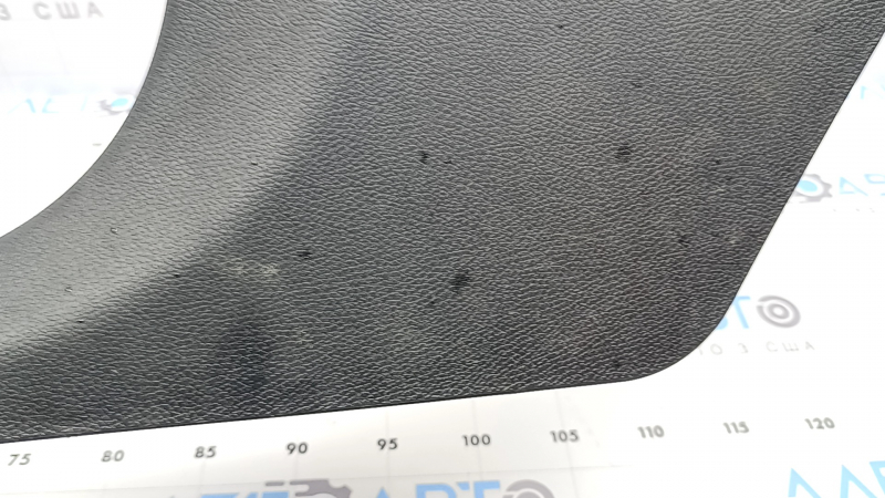 Front left inner door sill trim Mercedes C-class W205 16-21 black, scratches, abrasions