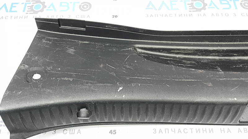 Mercedes C-class W205 16-21 trunk opening trim, black, scratches