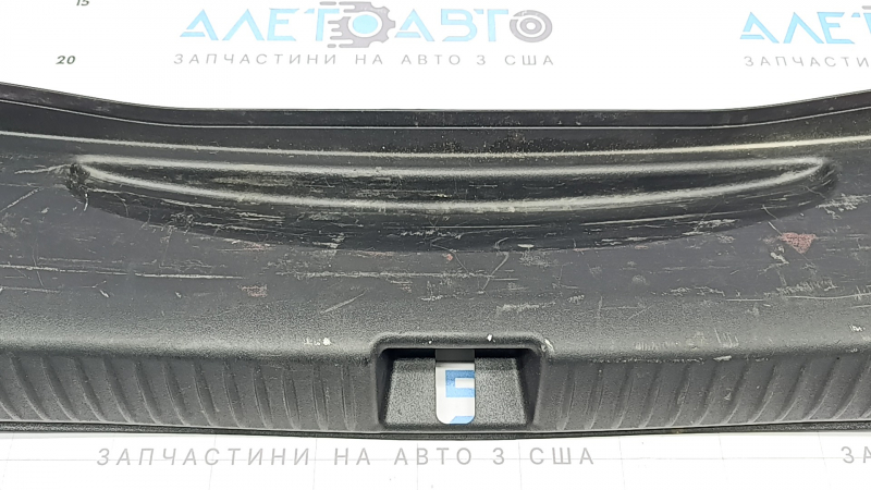 Mercedes C-class W205 16-21 trunk opening trim, black, scratches