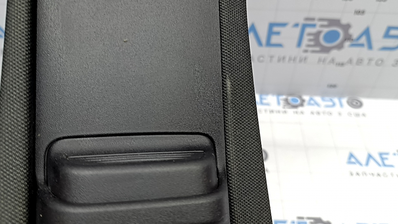 Center pillar trim, upper belt, left, Mercedes C-class W205 15-18, black, worn