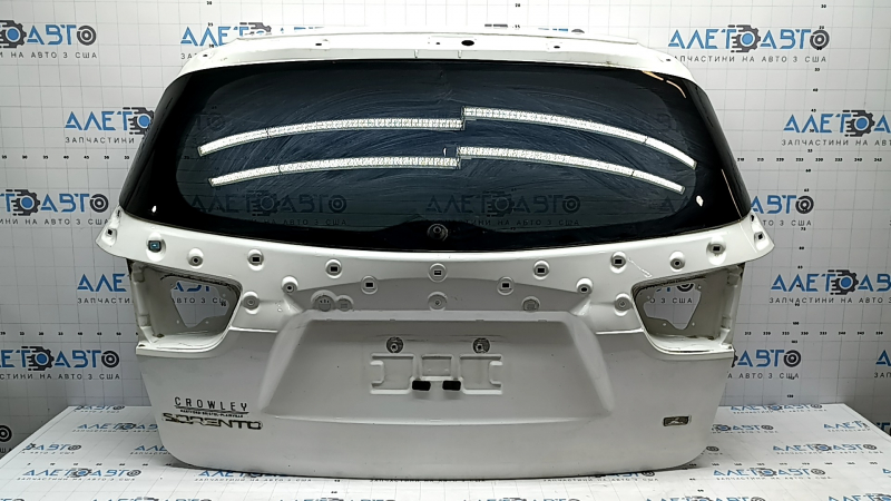 Naked trunk door with glass Kia Sorento 16-20 white SWP