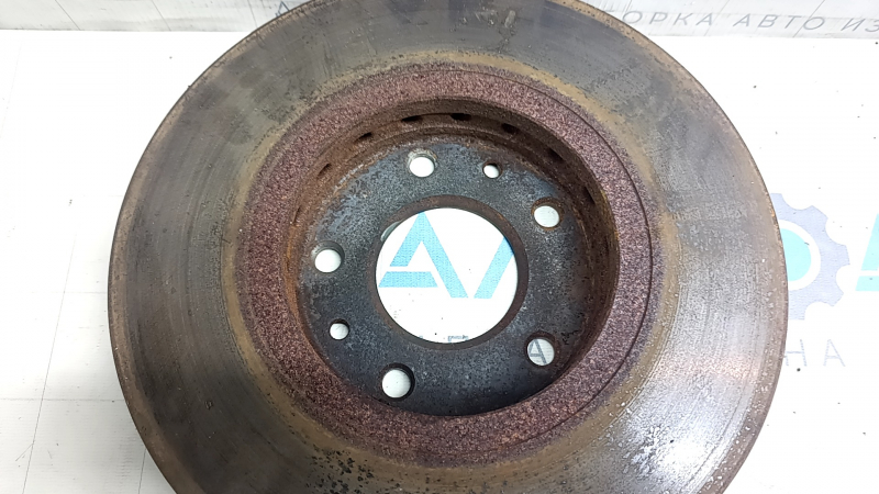 Front left brake disc Nissan Kicks 21-24 SR, SV 280/24mm, rusty