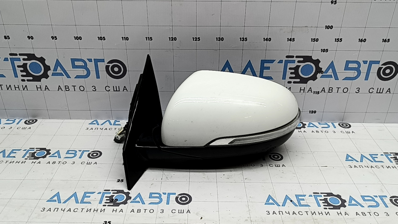 Left side mirror assembly Kia Sorento 16-20 turn signal, heated, BSM, bump, scratches