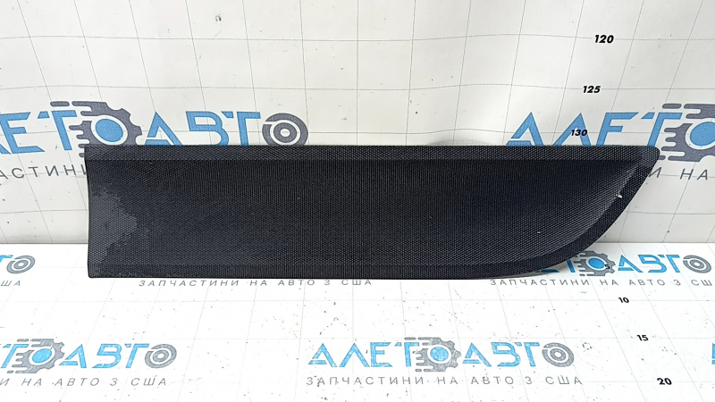 Lower rear left door trim Porsche Macan 15-21 structure, broken fastening, needs cleaning