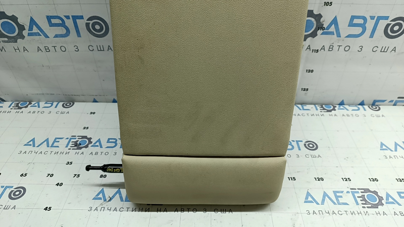 Rear seat backrest, 2nd row, central, BMW 3 G20 19-22, Canberra Beige leather, with armrest, dry-cleanable