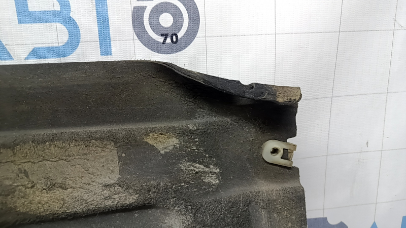 Front left underbody protection for BMW 3 G20 19-26, large, worn, dented